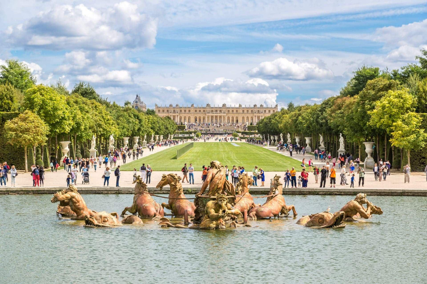 Visita al Palacio de Versalles con traslado desde París